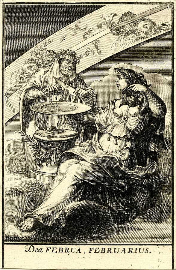 A goddess called Februa did not exist. Could that be Juno, instead? Maybe.